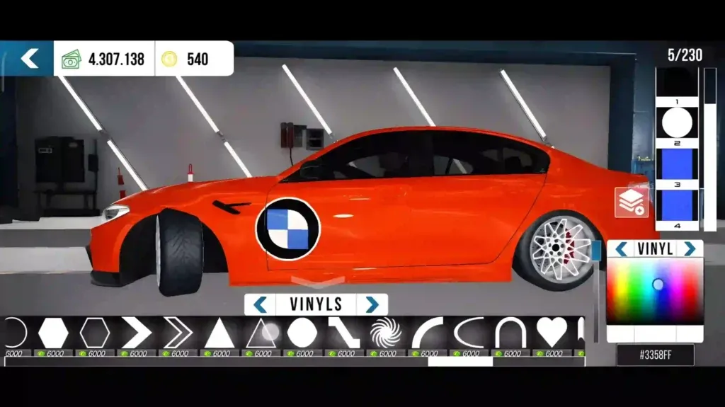 BMW Logo in CAR PARKING MULTIPLAYER 2