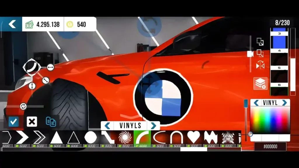 BMW Logo in CAR PARKING MULTIPLAYER 2