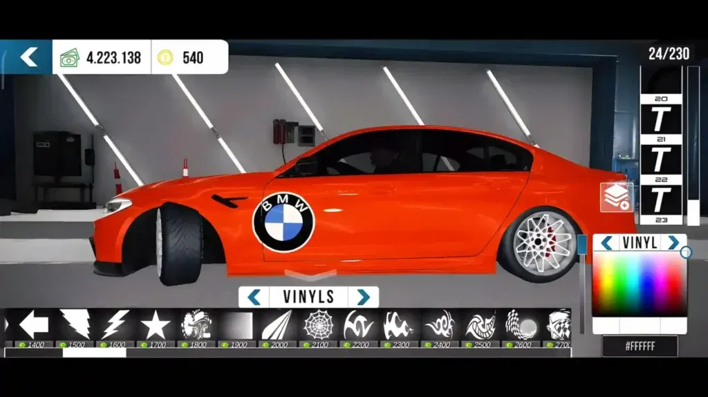 BMW Logo in CAR PARKING MULTIPLAYER 2