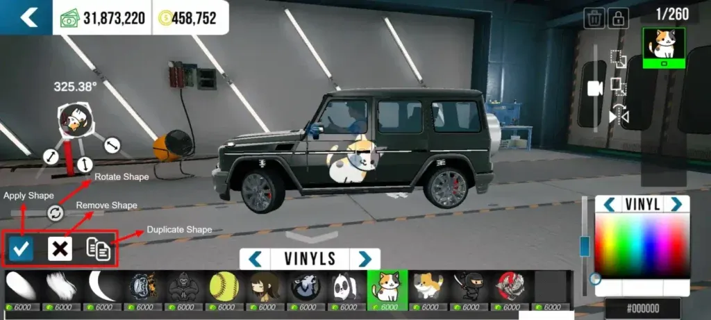 CAR SETTINGS IN CAR PARKING MULTIPLAYER 2