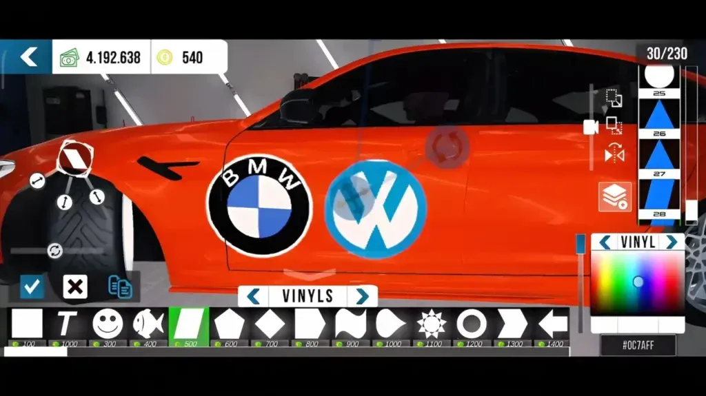 volkswagen logo in CPM2