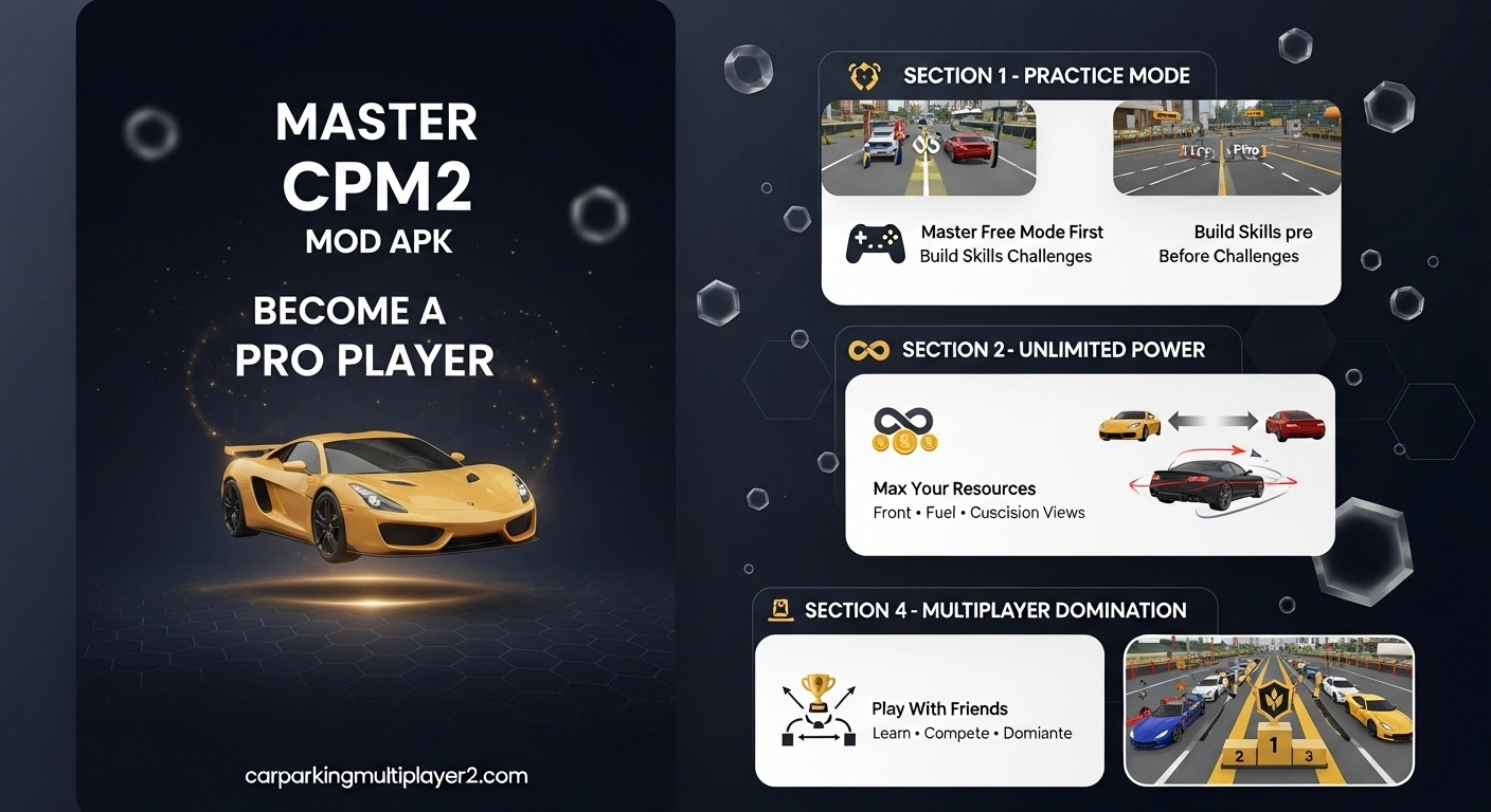 Tips to Master Car Parking Multiplayer 2 MOD APK