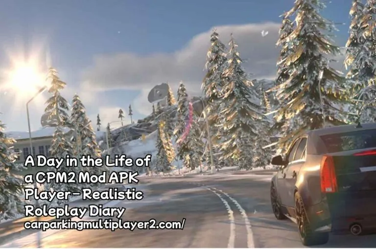 A Day in the Life of a CPM2 Mod APK Player – Realistic Roleplay Diary