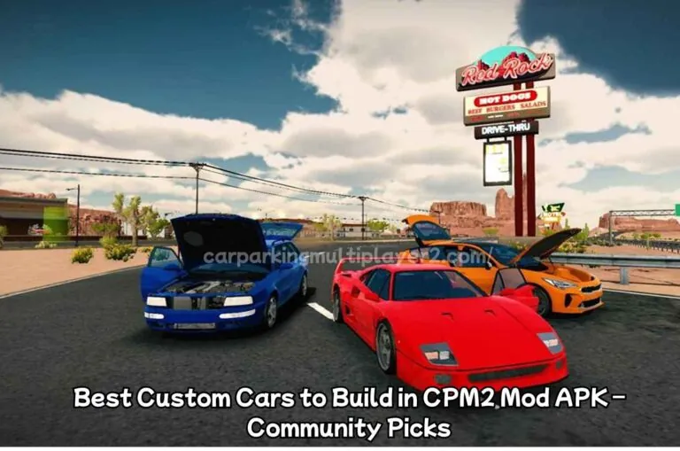 Best Custom Cars to Build in CPM2 Mod APK – Community Picks